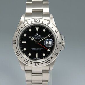 SALE! MEN'S ROLEX 40MM GMT WATCH WITH TAG AND BOX